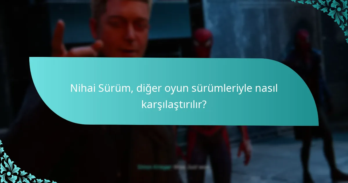 Spider-Man: Miles Morales’ın Nihai Sürümüne nasıl geçiş yapabilirim?